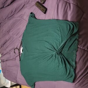 Emerald green tee